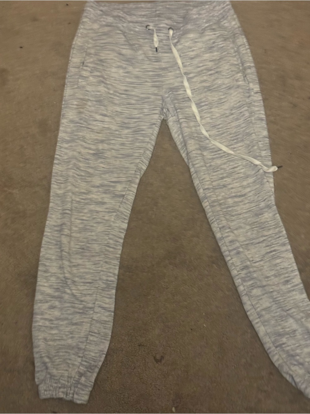 entro Light Heather Gray Kids Jogger Sweatpants with Drawstring